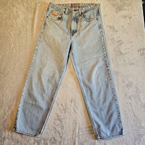 Empyre Relax Fit Light Wash Denim Skate Jeans Size 30 Skate Boarding